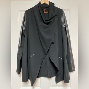 Spanx drape front jacket